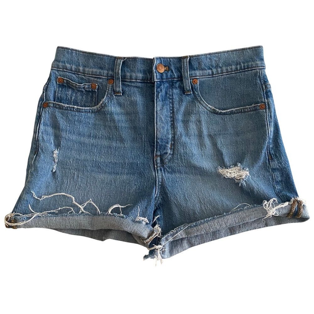 Madewell High-Rise Denim Shorts Style #L4396 Size 28